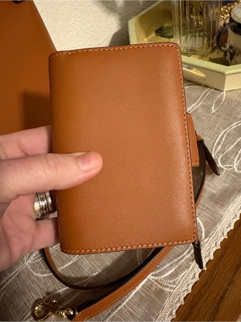 Coach Large Laurel with matching wallet - Picture 10 of 13